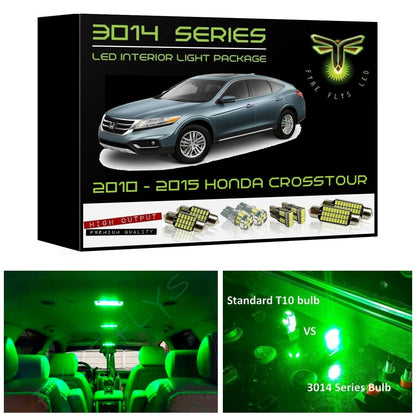 2010-2015 Honda Accord Crosstour Super Bright 3014 Series LED interior light kit