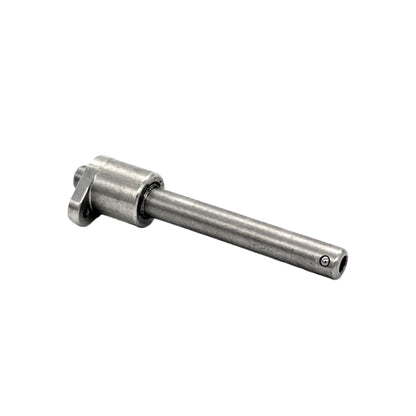 HD Clamp Assembly for 3.500" OD Tubing - Black Clamp, Aluminum/Stainless Flanges