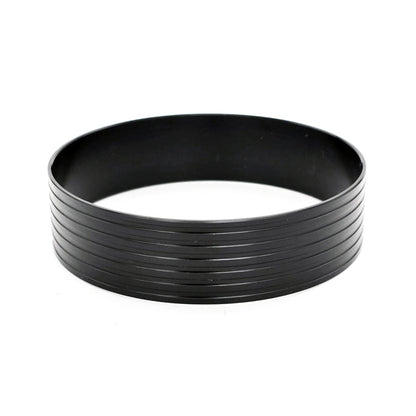 HD Clamp Assembly for 2.500" OD Tubing - Black Clamp, Aluminum Flanges