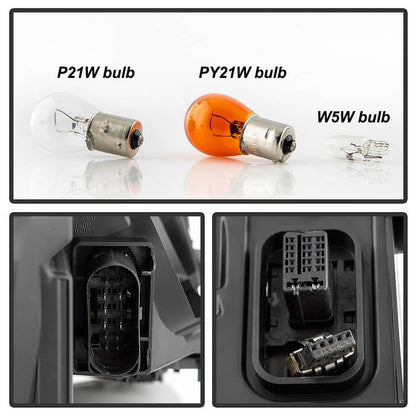 xTune 06-08 Audi A4/S4 Halo Xenon HID Models Only OEM Style Headlights - HD-JH-AA406-HID-BK 9045738