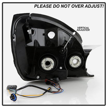 SPYDER Xtune Buick RendezvoUS 04-05 Crystal Headlights Black HD-JH-BRE04-AM-BK 9023774