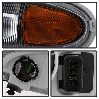 SPYDER Xtune Buick Century 97-05 Regal 97-04 Crystal Headlights Black HD-JH-BUCEN97-AM-BK 9025235