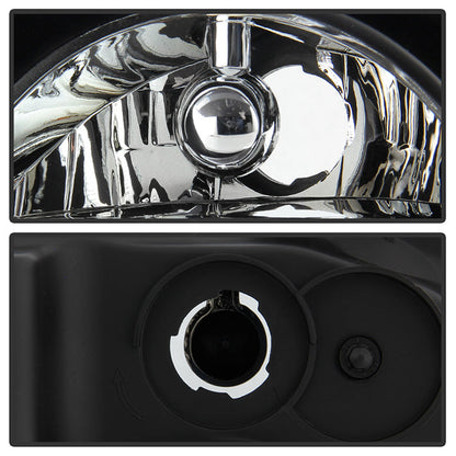 SPYDER Xtune Chrysler 300C w/ Halogen Projection Style Only 05-10 Headlights Black HD-JH-C300C-BK 9026584