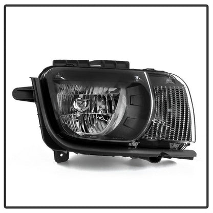 SPYDER xTune 10-13 Chevrolet Camaro OEM Style Halogen Headlights - Black (HD-JH-CCAM10-OE-BK) 9042461
