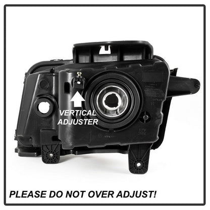 SPYDER xTune 10-13 Chevrolet Camaro OEM Style Halogen Headlights - Chrome (HD-JH-CCAM10-OE-C) 9042478