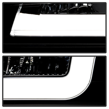 SPYDER xTune 04-12 Chevy Colorado Light Bar Headlights w/Bumper Lights - Chrome (HD-JH-CCOL04-LB-C) 9050619