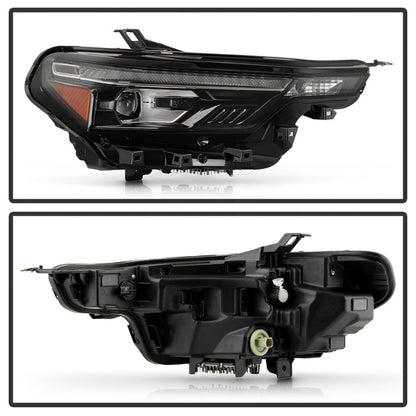 SPYDER xTune 23-25 Chevy Colorado LED Beam Headlight w/Halogen Signal - OE Right (HD-JH-CCOL23-LED-OE-R) 9960260