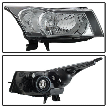 SPYDER xTune Chevy Cruze 11-15 Passenger Side Halogen Headlight - OEM R HD-JH-CCRZ11-OE-R 9937095