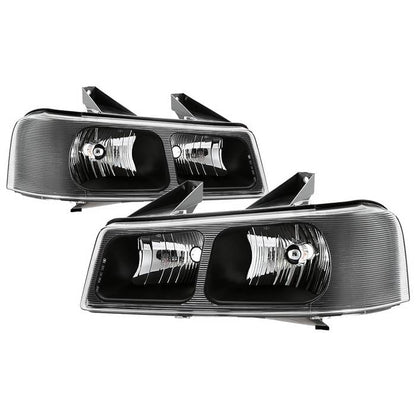 SPYDER xTune 03-17 Chevrolet Express 1500 OEM Style Headlights - Black (HD-JH-CEX03-OE-BK) 9042485