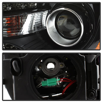 SPYDER xTune 11-14 Chrysler 300 Driver Side Halogen Headlight w/Bezel - OEM Left (HD-JH-CHR30011-OEBK-L) 9037825
