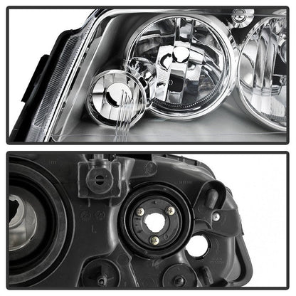 SPYDER xTune 11-17 Dodge Grand Caravan OEM Style Headlights - Chrome (HD-JH-CHRTC08-AM-C) 9042508