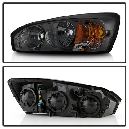 SPYDER Xtune Chevy Malibu 04-08 Crystal Headlights Smoked HD-JH-CMA04-AM-SM 9026478