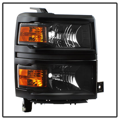 SPYDER xTune Chevy Silverado 14-15 Non-HD Passenger Side Headlight Black - OEM Right HD-JH-CS14-OEBK-R 9040115