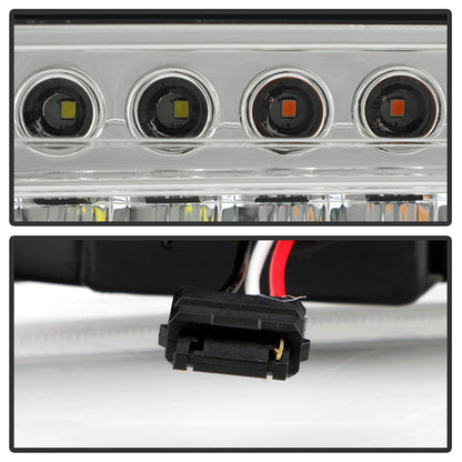 SPYDER Xtune Chevy TahOE 00-06 Headlights w/ LED Bumper Lights Amber Chrome HD-JH-CSIL99-LED-SET-C 5069474