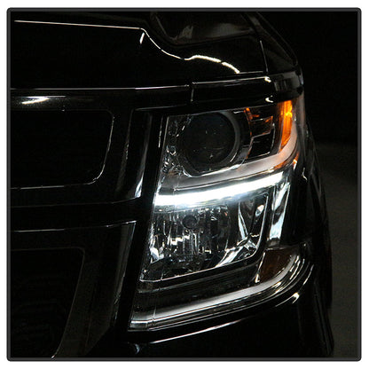SPYDER xTune 15-17 Chevrolet Suburban OEM Style Halogen Headlights -Chrome (HD-JH-CSUB15-AM-C) 9044090