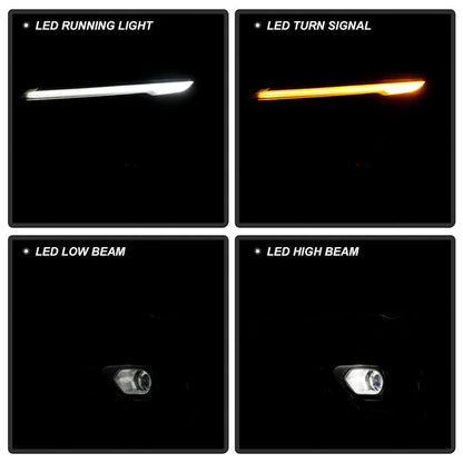 SPYDER xTune 24-25 Chevy Trailblazer Full LED (LED Signal) Headlight - OE Left (HD-JH-CTB24-FLED-OE-L) 9960208