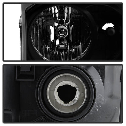 SPYDER Xtune Dodge Durango 04-05 OEM Headlamps Black Smoked HD-JH-DDU04-AM-BSM 9034282