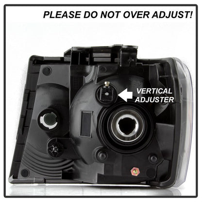 SPYDER xTune 07-09 Dodge Durango OEM Style Headlights - Chrome (HD-JH-DDU07-AM-C) 9042584
