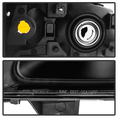 SPYDER xTune Dodge Grand Caravan 08-10 OEM Style Headlights-Black HD-JH-DGC08-AM-BK 9035173