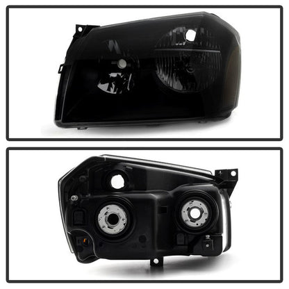SPYDER Xtune Dodge Magnum 05-07 Crystal Headlights Black Smoked HD-JH-DMAG05-AM-BSM 9033414