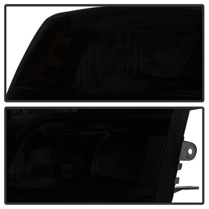SPYDER xTune Dodge Ram 1500 09-17 (Non-LED) OEM Style Headlights - Black Smoked HD-JH-DR09-QU-BSM 9040207