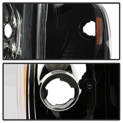 SPYDER xTune Dodge Ram 1500 94-01 OEM Style Headlights w/ Corner Lamps - Black OEM HD-JH-DR94-SET-BK 9040061
