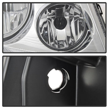 SPYDER Xtune Ford F150 04-08 Amber Crystal Headlights Chrome HD-JH-FF15004-AM-C 5069825