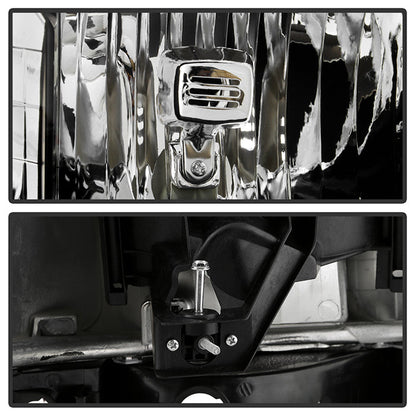 SPYDER xTune GMC Sierra 99-06 /Yukon 00-06 Crystal Headlights & Bumper Lights - Black HD-JH-GS99-AM-SET-BK 9037474