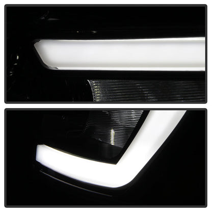 xTune Honda Accord 03-07 2/4Dr LED DRL Crystal Headlights - OE Black HD-JH-HA03-LED-BK 9949425
