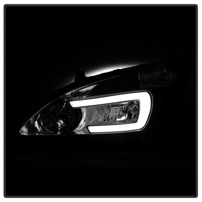 xTune Honda Accord 03-07 2/4Dr LED DRL Crystal Headlights - OE Chrome HD-JH-HA03-LED-C 9949418