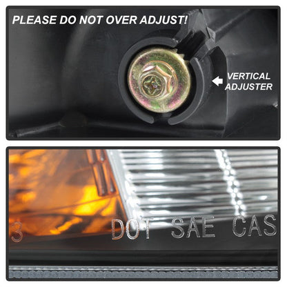 SPYDER xTune 08-12 Honda Accord 4DR Crystal Headlights - OEM Left (HD-JH-HA08-4D-OE-L) 9942273