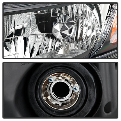 SPYDER xTune 12-15 Honda Civic (Excl. Hybrid) Halogen Headlights - OEM Chrome (HD-JH-HC13-AM-C) 9945854