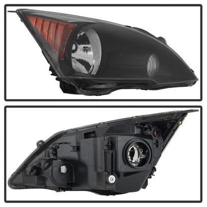 SPYDER xTune 07-11 Honda CR-V OEM Style Headlights - Black (HD-JH-HCRV07-AM-BK) 9041075