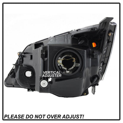 SPYDER xTune 07-11 Honda CR-V OEM Style Headlights - Black (HD-JH-HCRV07-AM-BK) 9041075