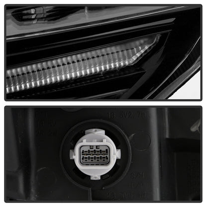 SPYDER xTune Honda CRV Driver Side Halogen w/ LED DRL Headlight - OEM Left (HD-JH-HCRV17-OE-L) 9950261