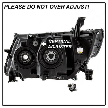 SPYDER xTune 11-15 Honda Odyssey OEM Style Halogen Headlights - Chrome (HD-JH-HODY11-AM-C) 9043468
