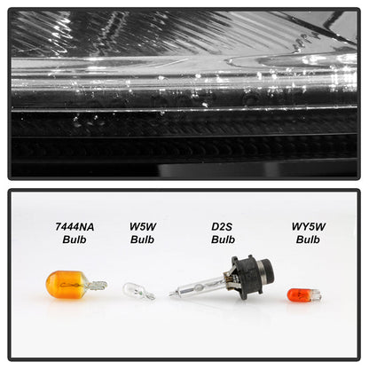SPYDER XTune 10-15 Infiniti G25/G37 4Dr Sedan (Fit HID) Headlight Left (HD-JH-IG3710-4D-HID-L) 9949951