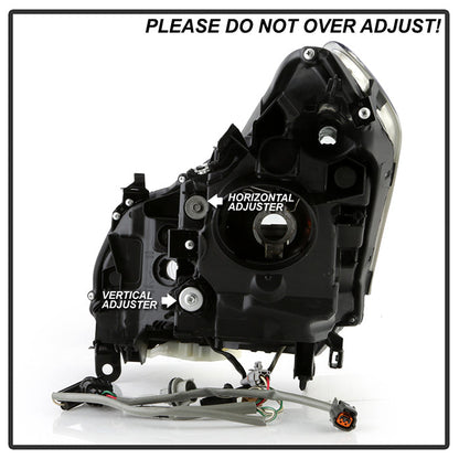 SPYDER xtune 10-15 Infiniti G25/G37 4Dr Sedan (Fit HID) Pass. Side Headlight Right (HD-JH-IG3710-4D-HID-R) 9949968