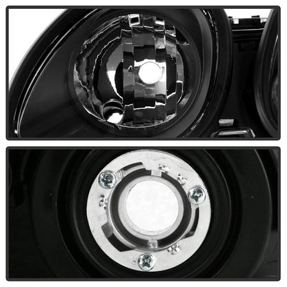 SPYDER Xtune Lexus GS300/GS400/GS430 98-05 Halogen Only Crystal Headlights Black HD-JH-LGS98-BK 9026911