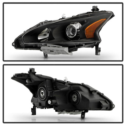 SPYDER xTune Nissan Altima 13-15 4Dr OE Style Headlights - Black HD-JH-NA134D-AM-BK 9937415