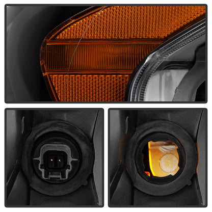 SPYDER xTune Nissan Altima 13-15 4Dr OE Style Headlights - Black HD-JH-NA134D-AM-BK 9937415