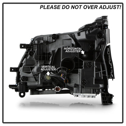 SPYDER xTune 21-24 Nissan Armada Full LED Headlight - OE Right (HD-JH-NARM21-FLED-OE-R) 9959929