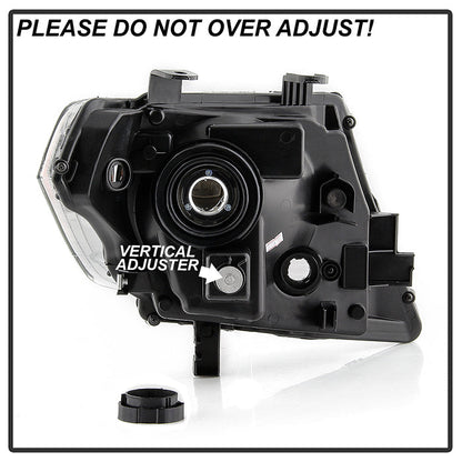 SPYDER Xtune Nissan Frontier 09-16 OEM Style Headlights Chrome HD-JH-NF09-AM-C 9049446