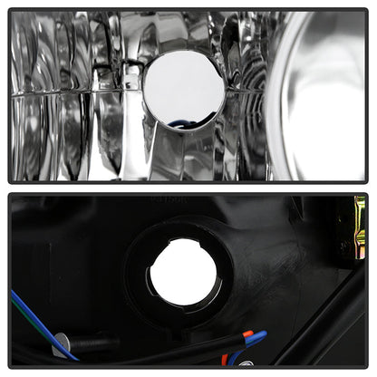 SPYDER Xtune Nissan Maxima (Halogen Only) 07-08 Crystal Headlights Chrome HD-JH-NM07-AM-C 9025556