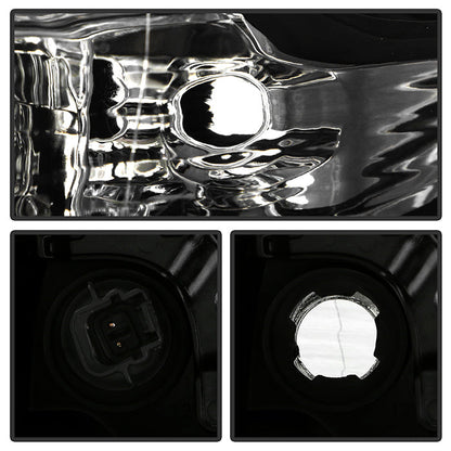 SPYDER xTune 09-14 Nissan Maxima Halogen ONLY (No HID) OEM Style Headlights - Black HD-JH-NM09-AM-BK 9035494