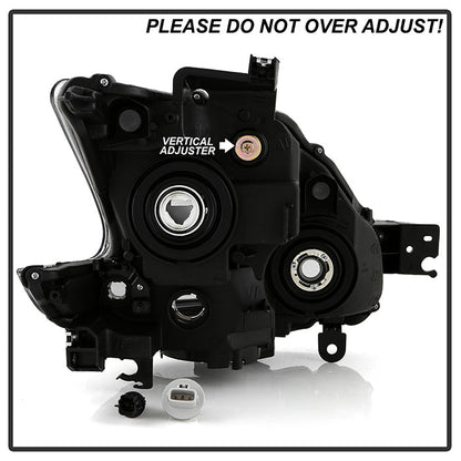 SPYDER xTune 09-14 Nissan Maxima Halogen ONLY (No HID) OEM Style Headlights - Black HD-JH-NM09-AM-BK 9035494
