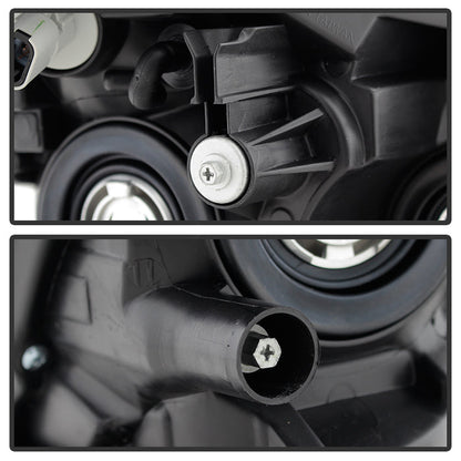 SPYDER xTune Nissan Rogue 08-14 Halogen Model Only OEM Style Headlights-Black HD-JH-NROG08-AM-BK 9035548