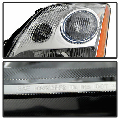 SPYDER xTune Nissan Sentra 07-09 L4 2.0L Only Driver Side Headlight -OEM Left HD-JH-NS07-2.0L-OE-L 9035616
