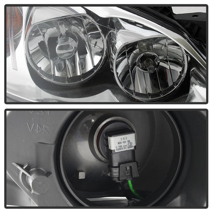 SPYDER xTune 05-10 Pontiac G6 (w/Turn Signal) Passenger Side Headlight - OEM Right (HD-JH-PG605-OE-R) 9038389