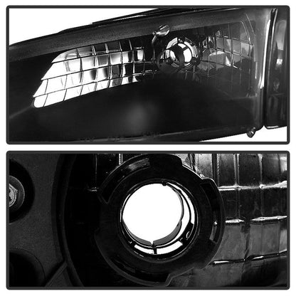 SPYDER Xtune Pontiac Grand Prix 97-03 Crystal Headlights w/ Amber Corner Lights HD-JH-PGPRIX-SET-AM-BSM 9034329